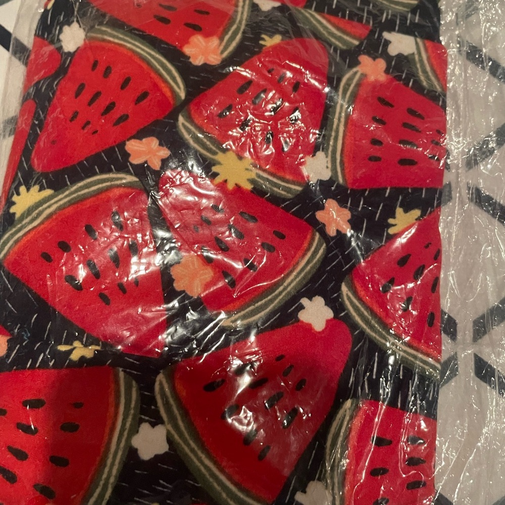Luluroe watermelon leggings - one size